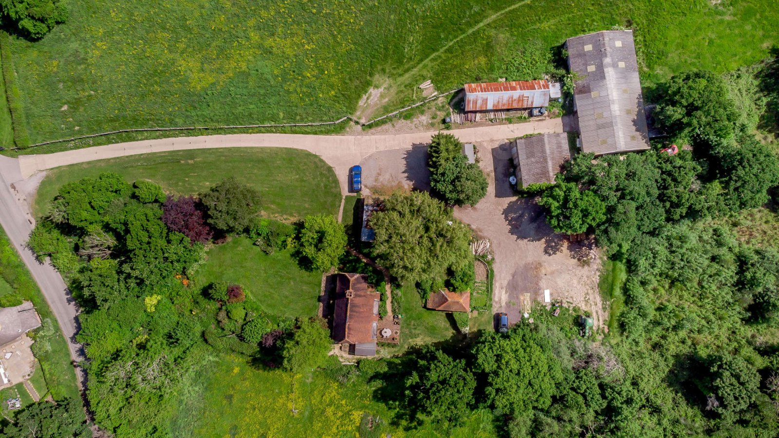 Aerial Of Buildings