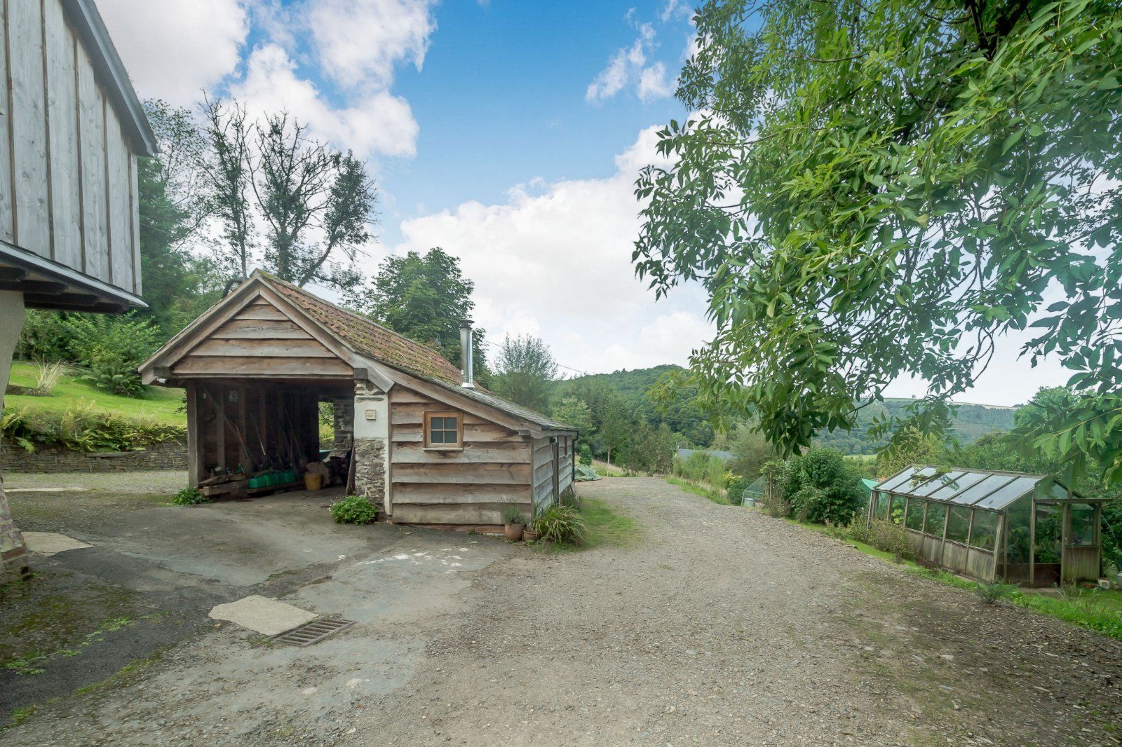 Garage and Drive