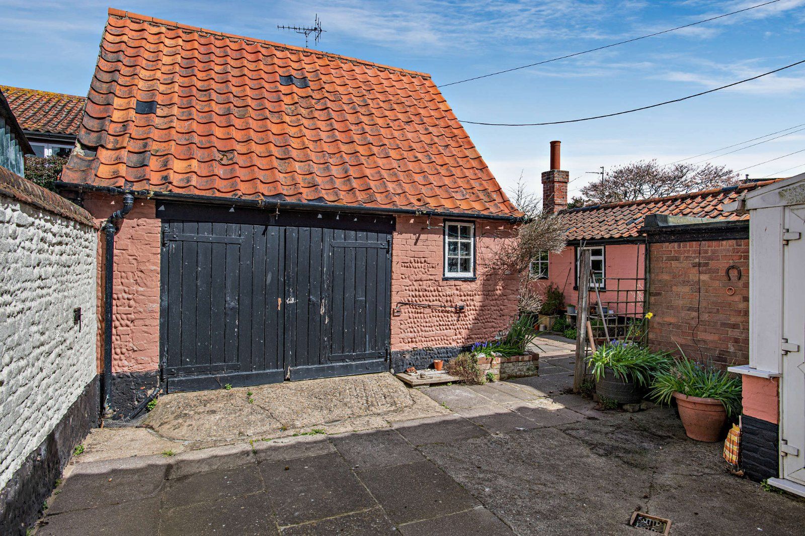 Garage and Driveway