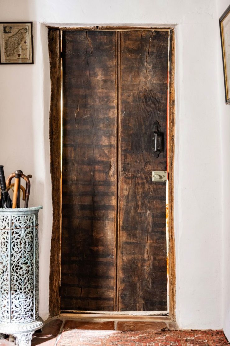 Elm Wood Door