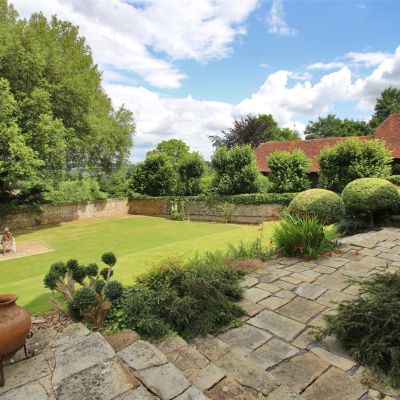 Garden and Barn