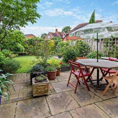 Rear Patio & Garden