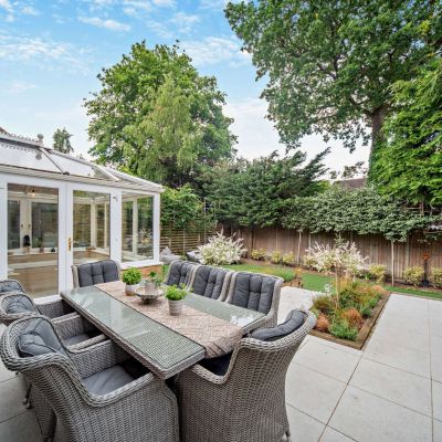 Rear Terrace