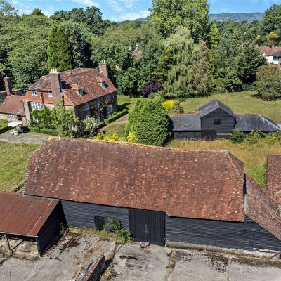 Barn and House