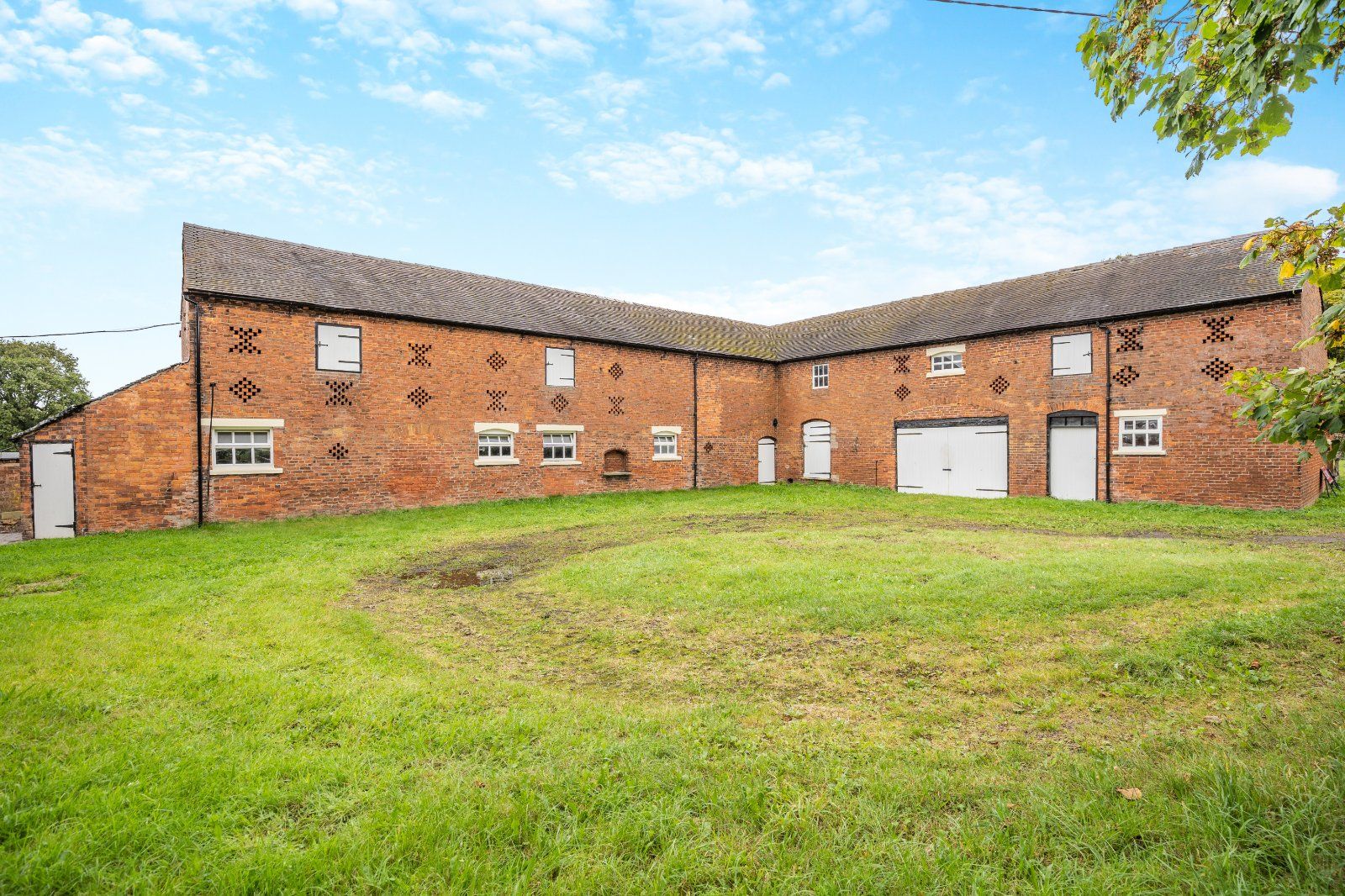 L-Shaped Barns