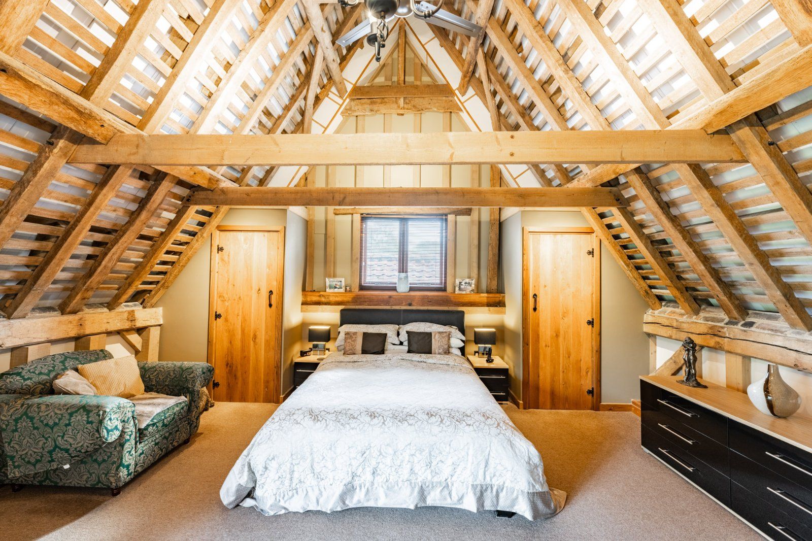 Vaulted Bedroom