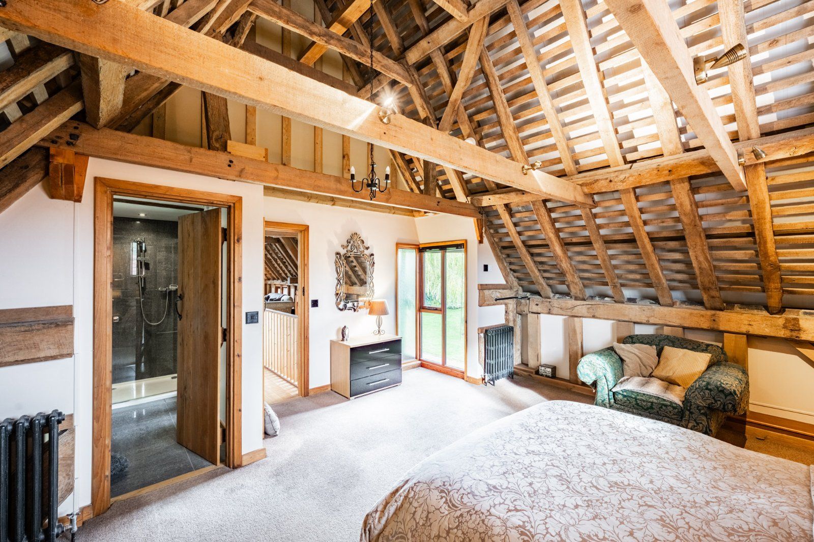Vaulted Bedroom