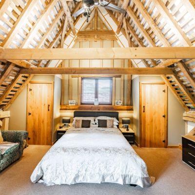 Vaulted Bedroom