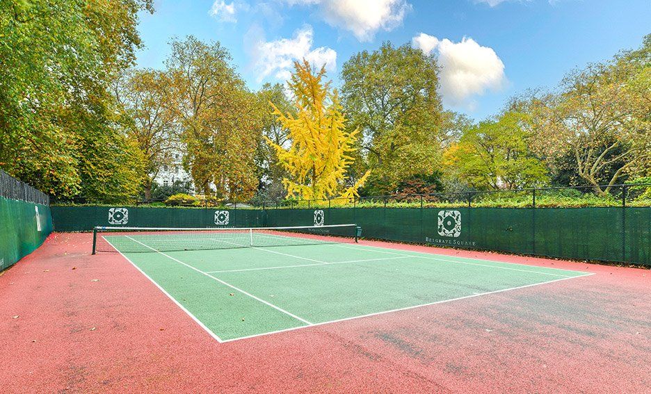 Nearby Tennis Court