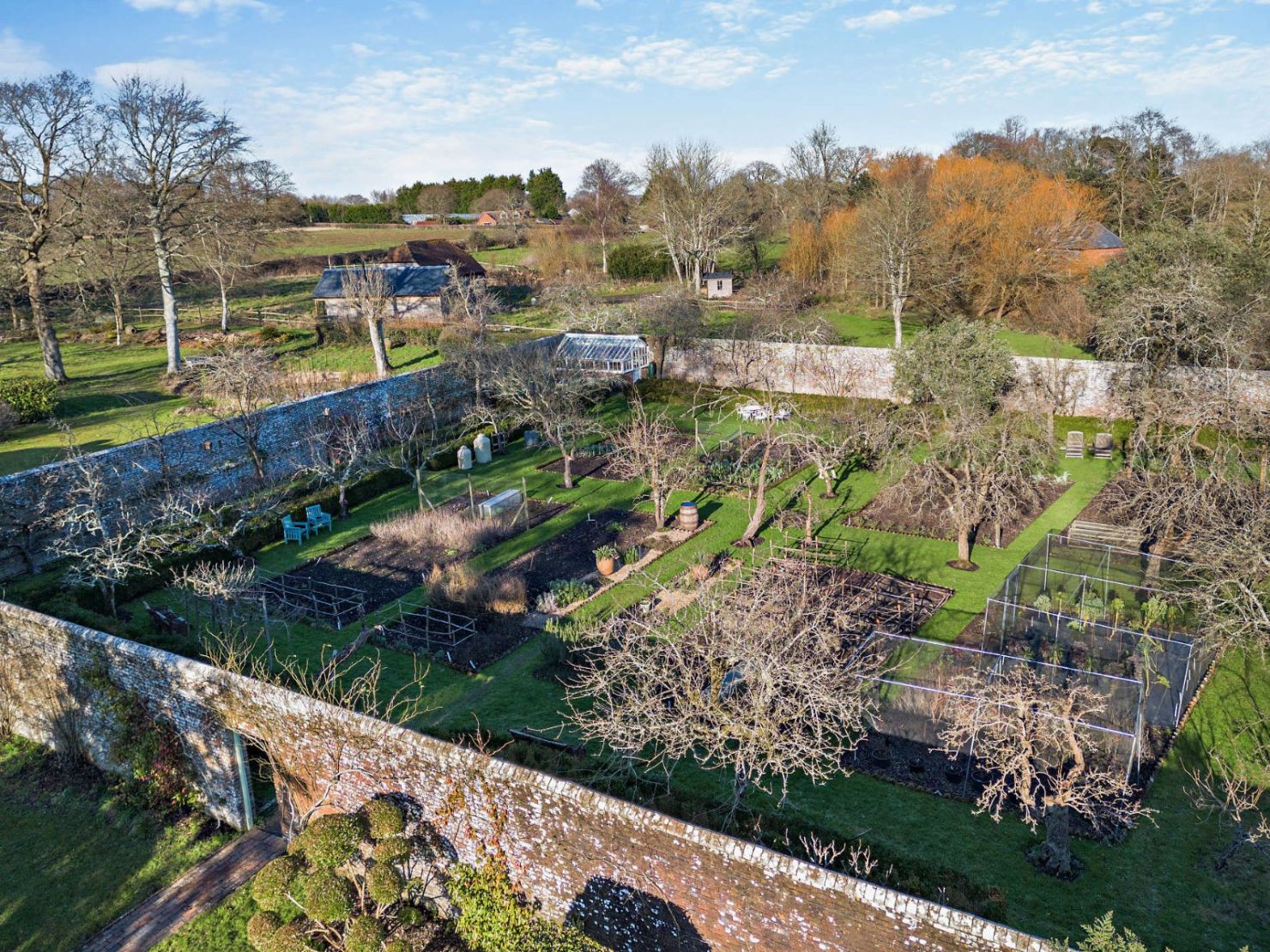 Period Walled Garden