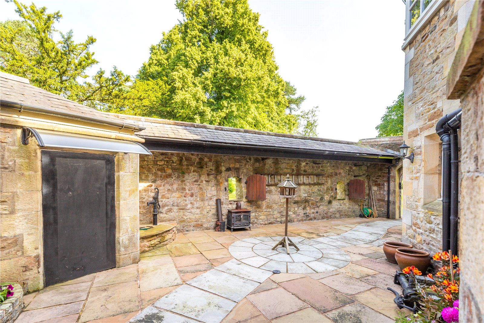 Apartment Courtyard