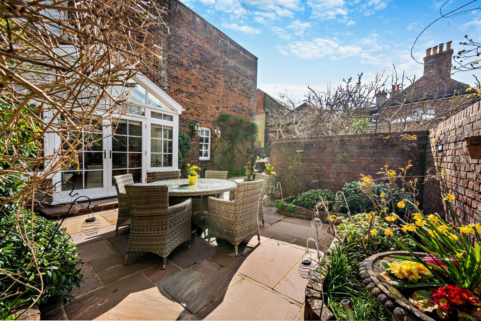 Walled Courtyard