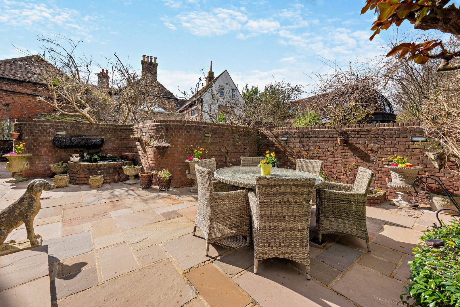 Walled Courtyard