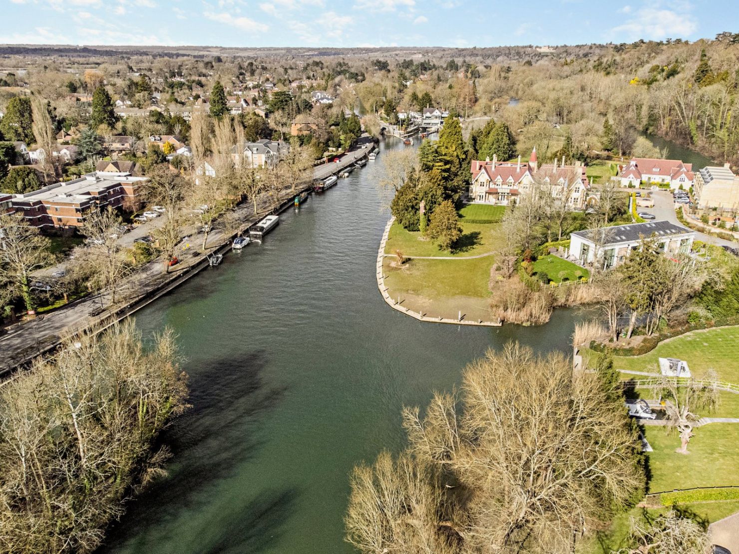 Aerial River View