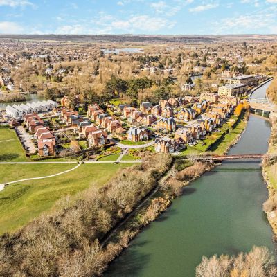 Aerial River View