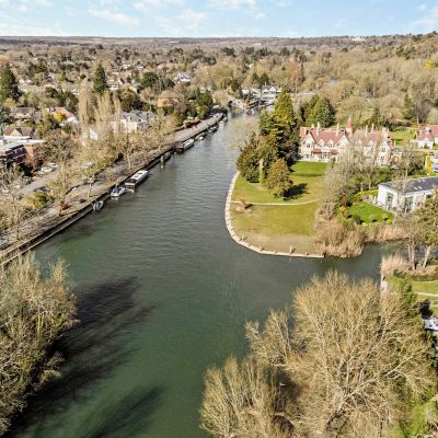 Aerial River View