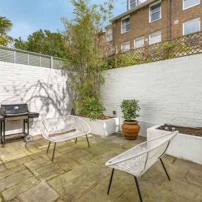 Pretty Paved Garden