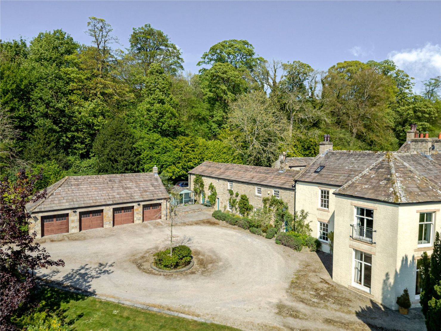 Four Car Garage