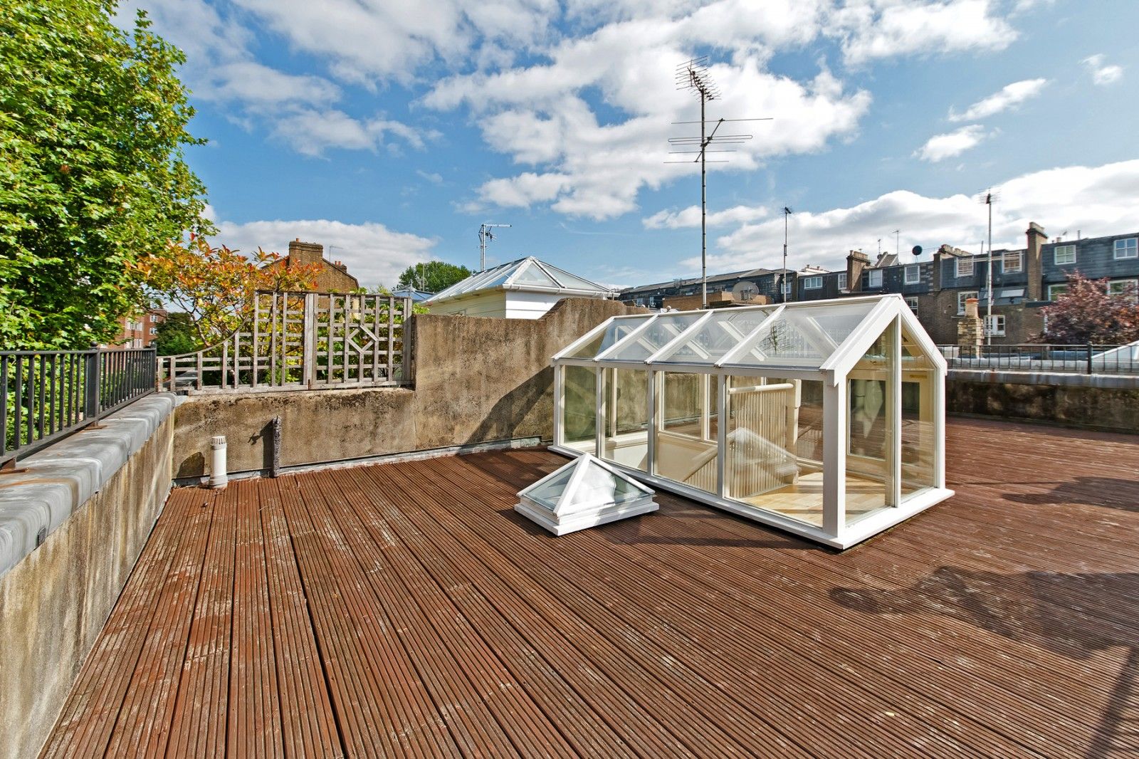 Roof terrace
