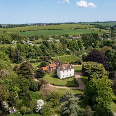 Arial Image Of House