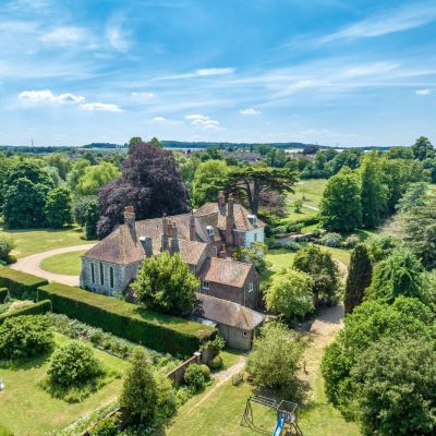 Arial Image Of House