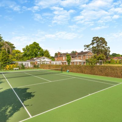 Floodlit Tennis Cour