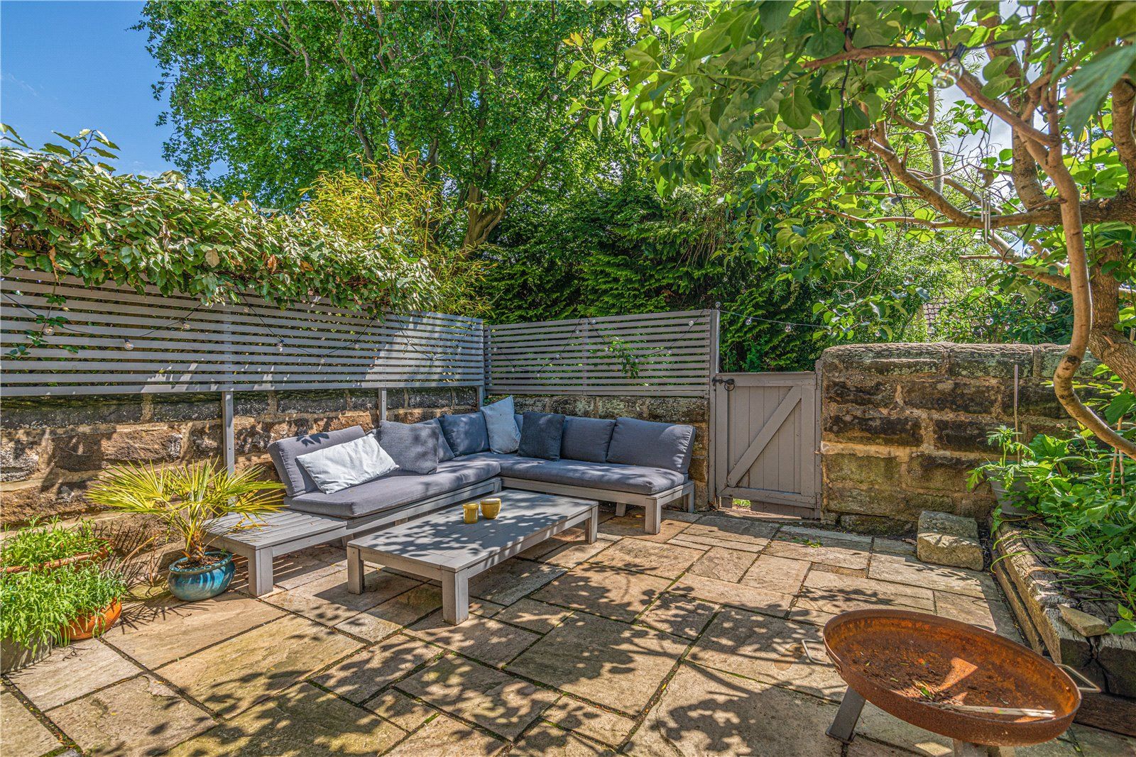Rear Courtyard