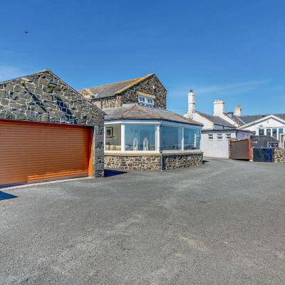Courtyard and Garage