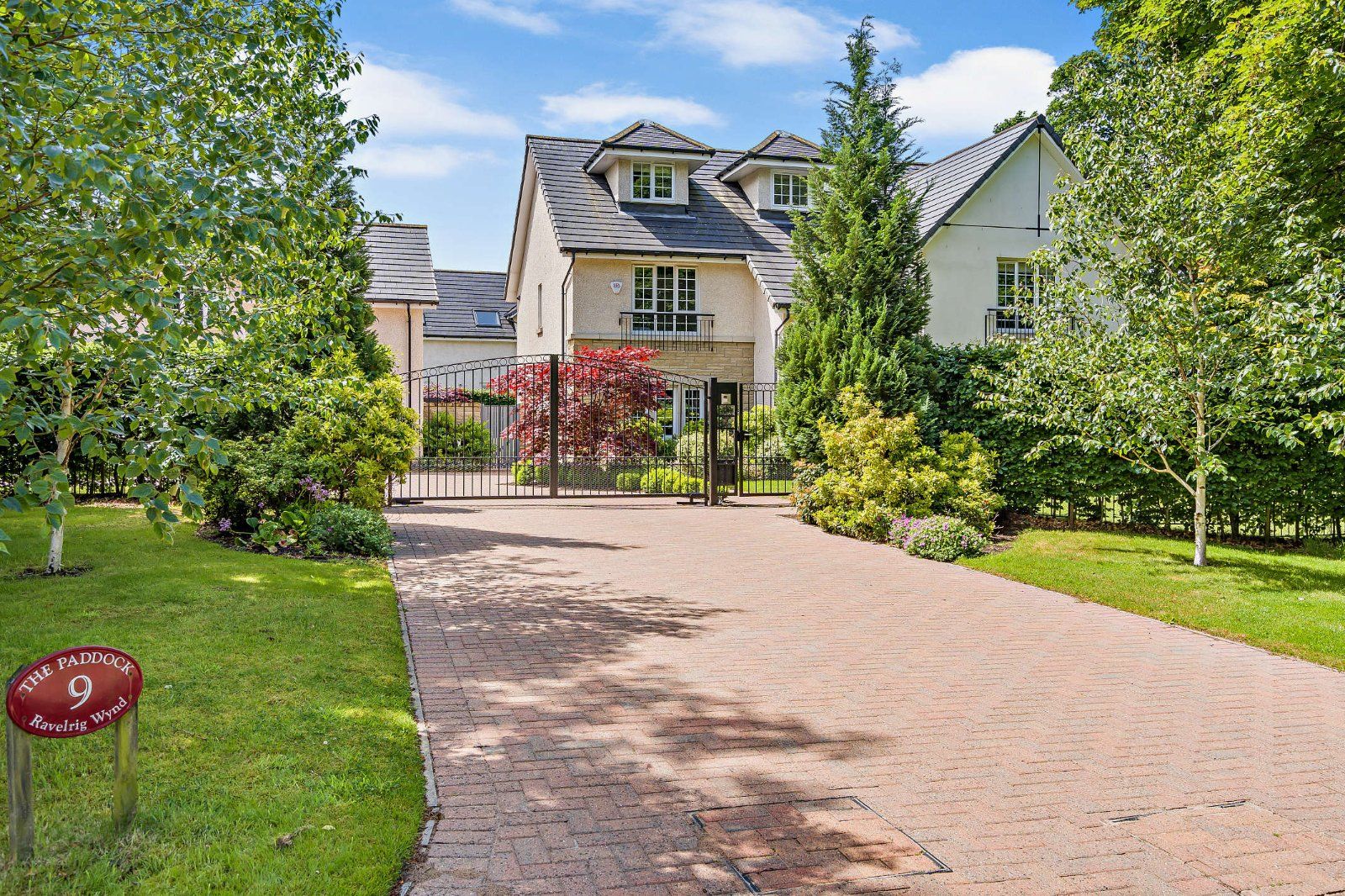 Driveway and Gate
