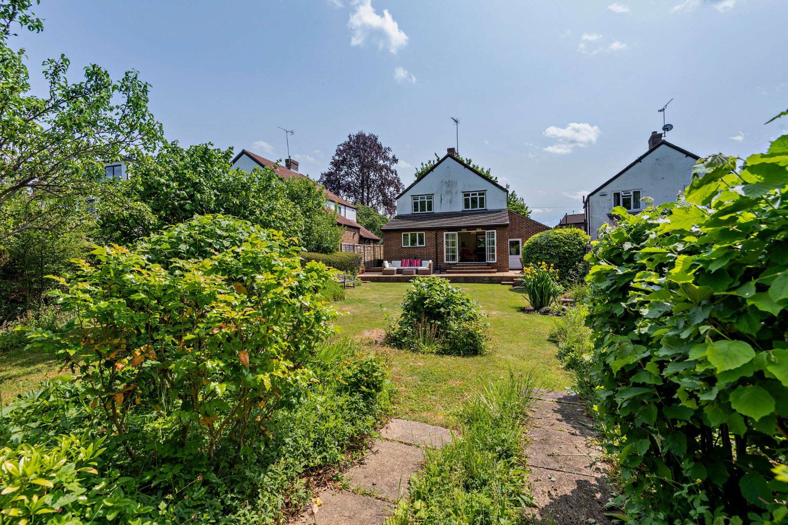View Of Back Of Hous