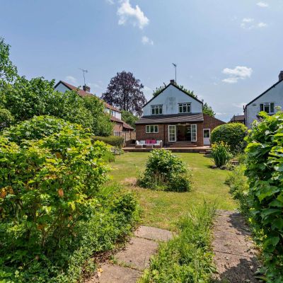 View Of Back Of Hous