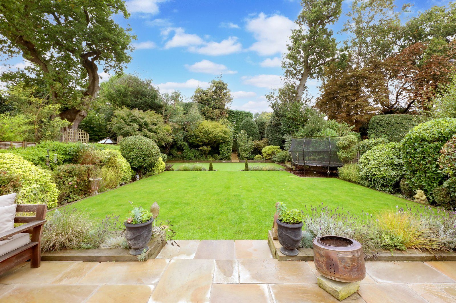 Rear Patio & Garden