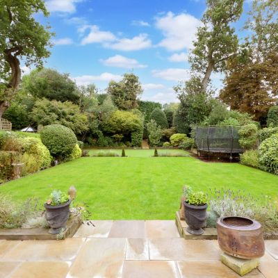 Rear Patio & Garden