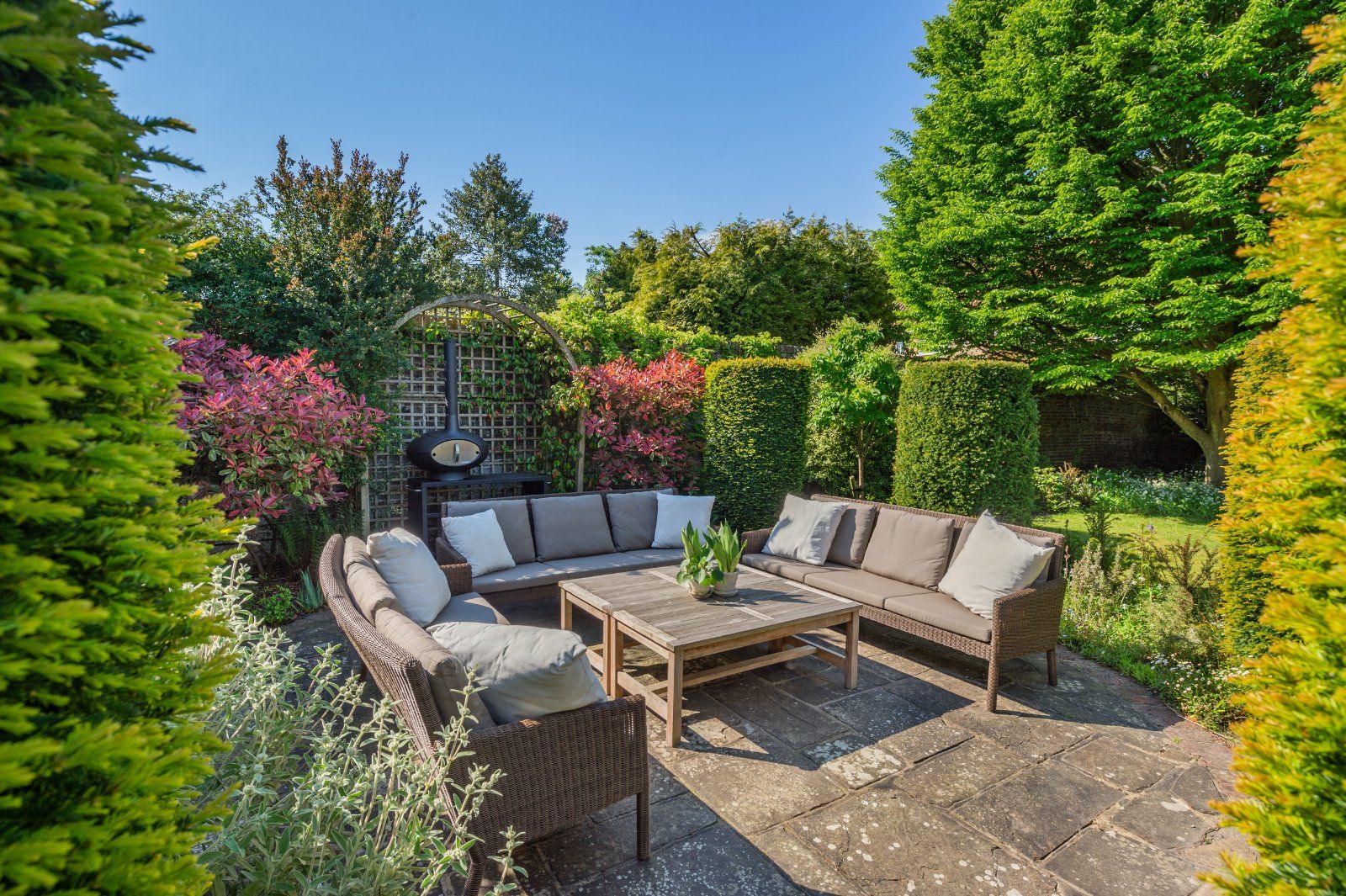 Garden Seating Area