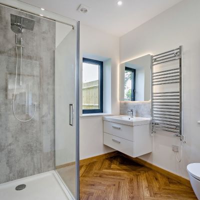 Downstairs Shower