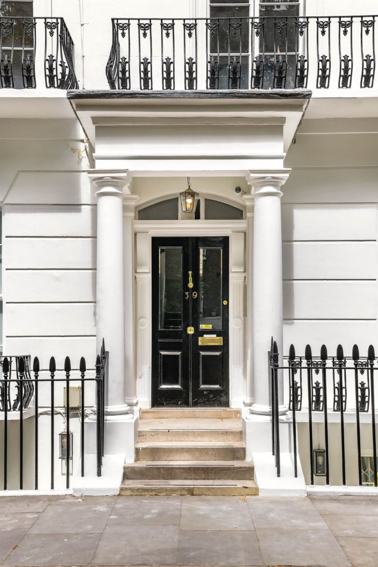 Porticoed Entrance