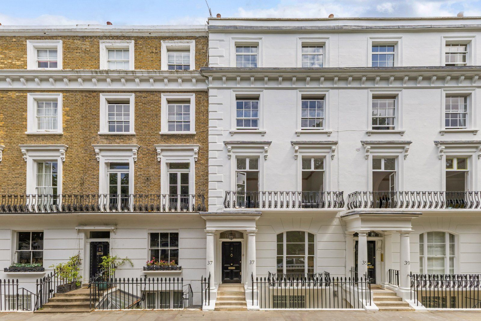 Stucco Fronted