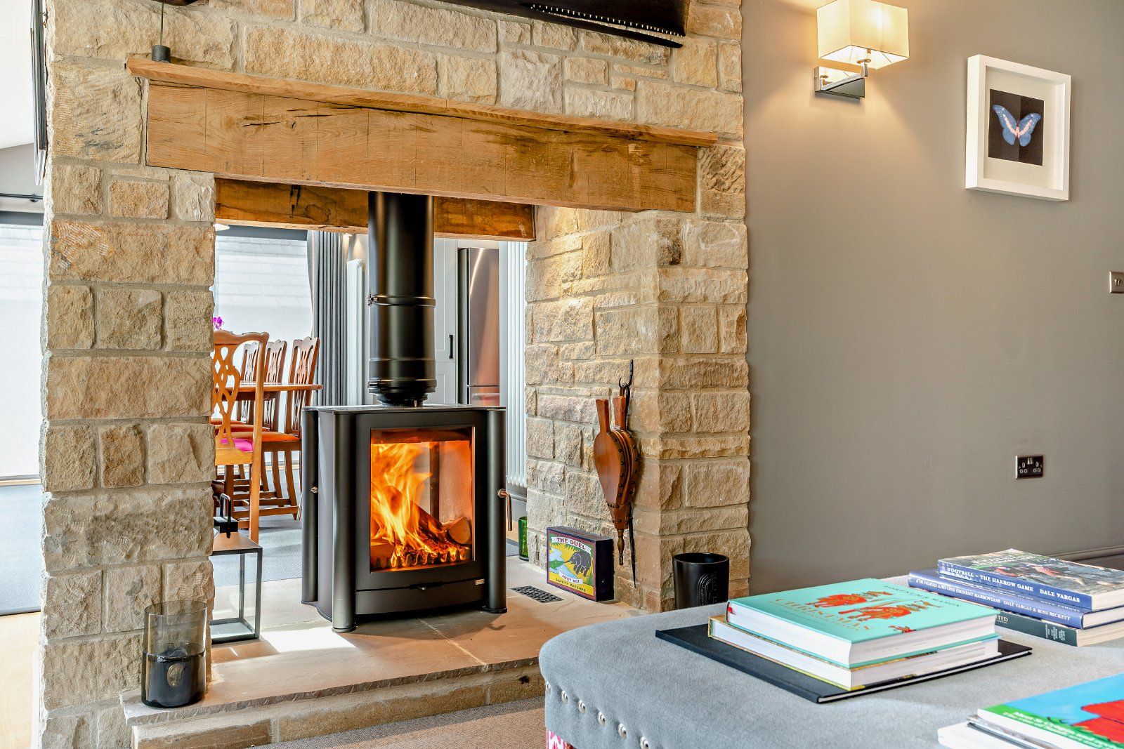 Central Wood Burner