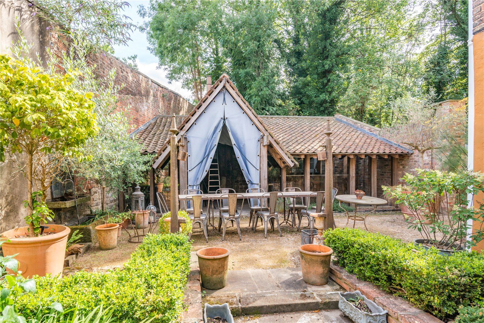 Outside Kitchen
