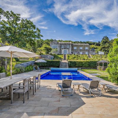 Pool House View