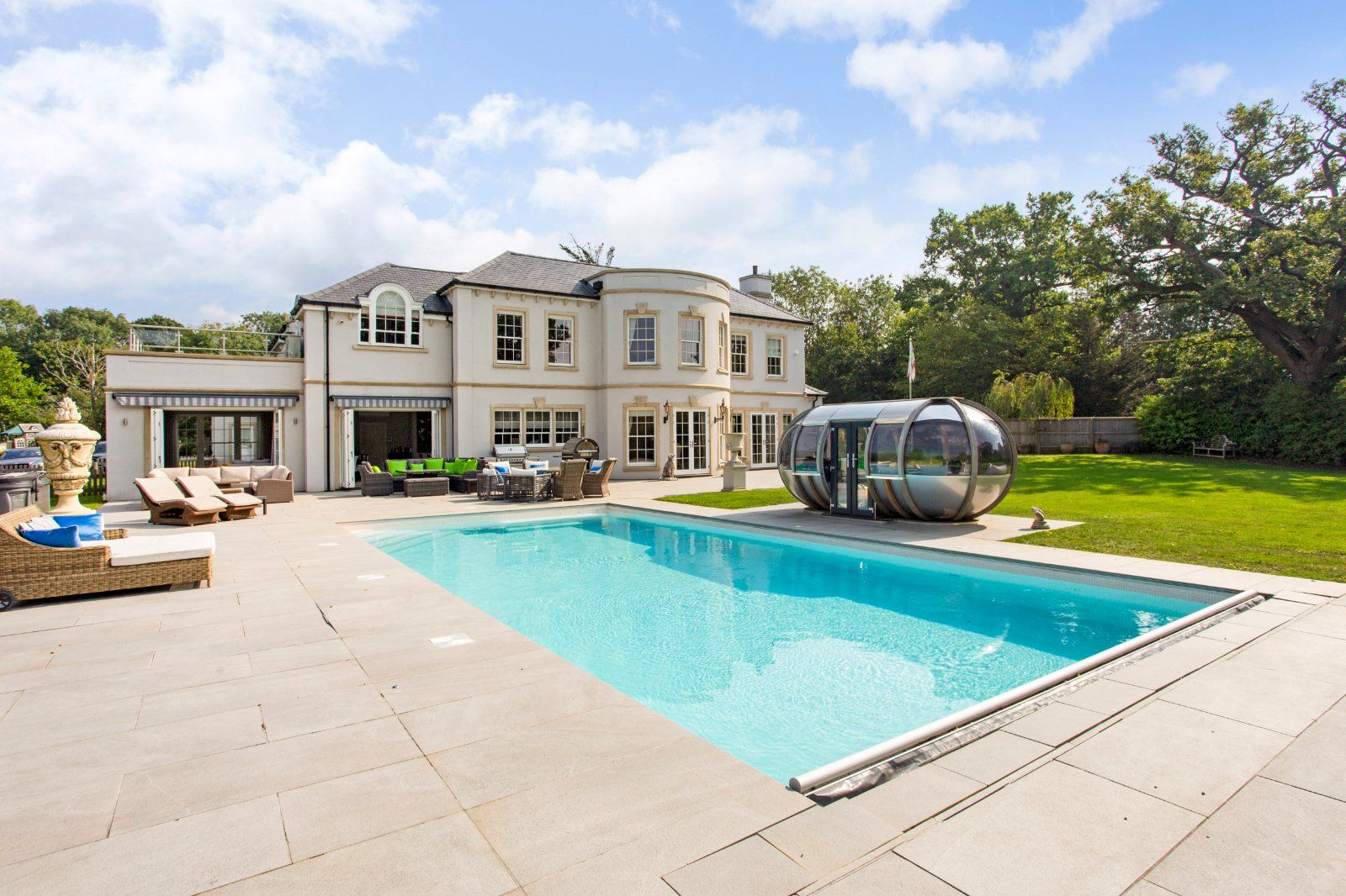Pool & Rear Elevs