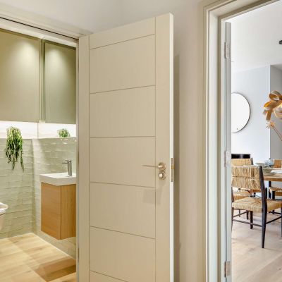 Cloakroom & Living