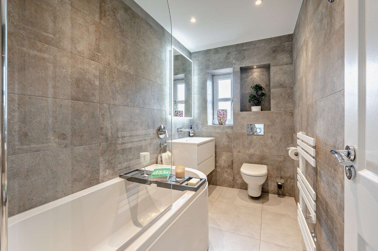 Tiled Bathroom
