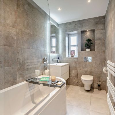 Tiled Bathroom