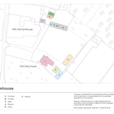 Site Plan W/ Key