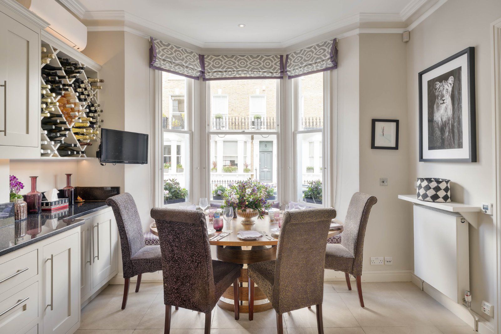 Dining Into Window
