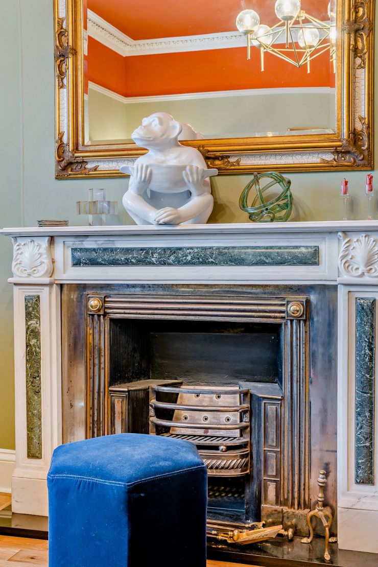 Ornate Fireplace