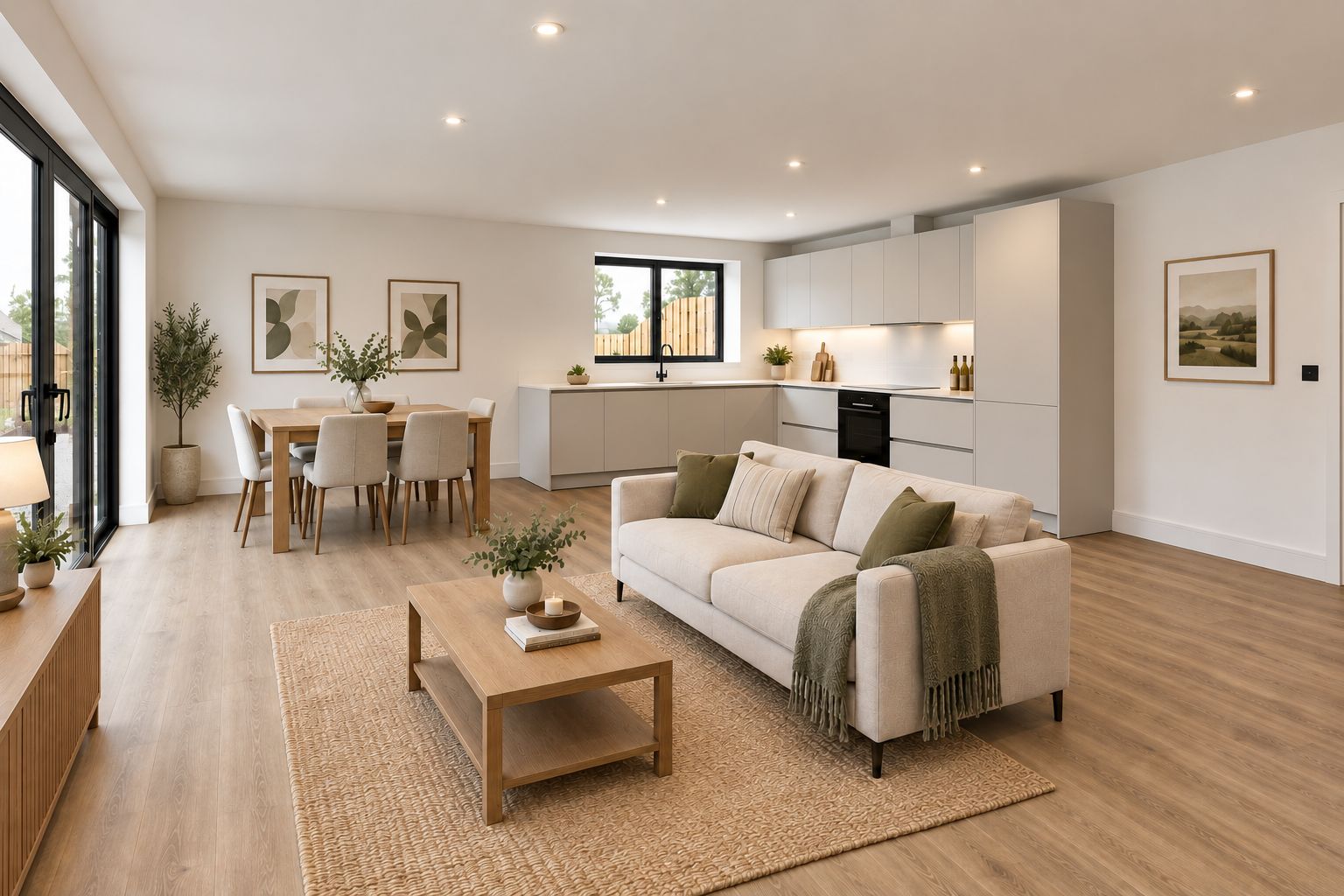 Kitchen/Sitting Cgi