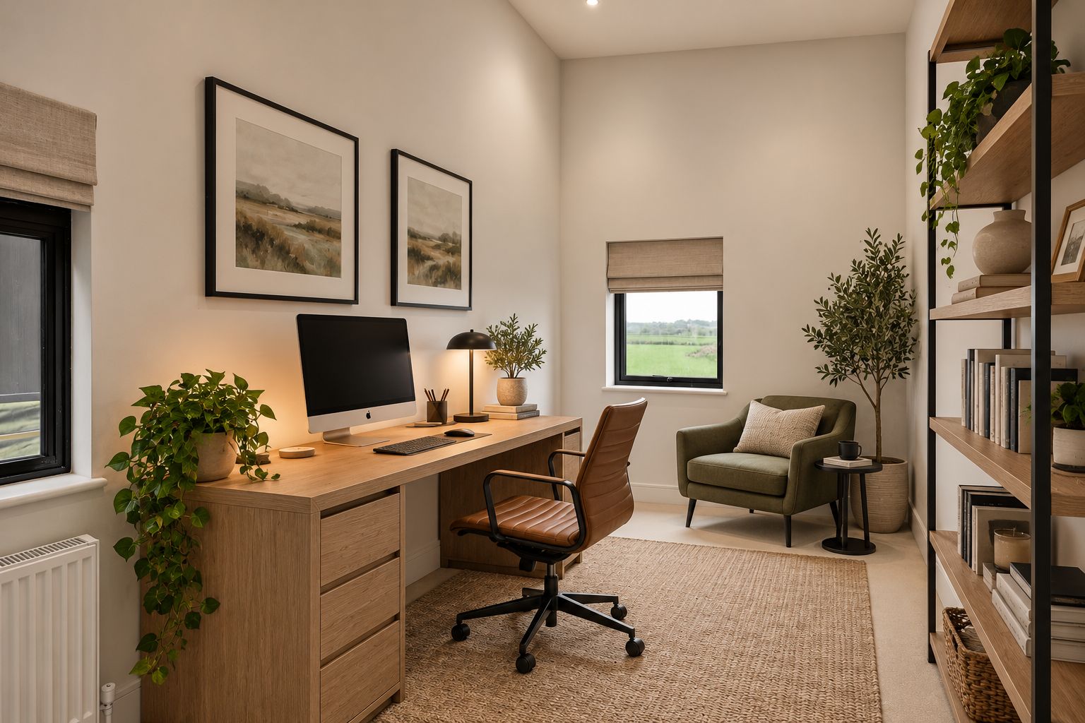Bedroom/Study Cgi