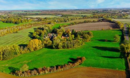 Paddocks Around Barn
